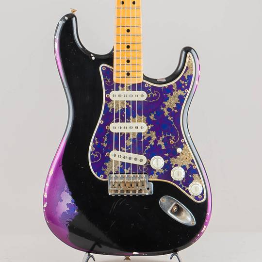 MBS 1969 Stratocaster Black/Purple Paisley by Dale Wilson 2021