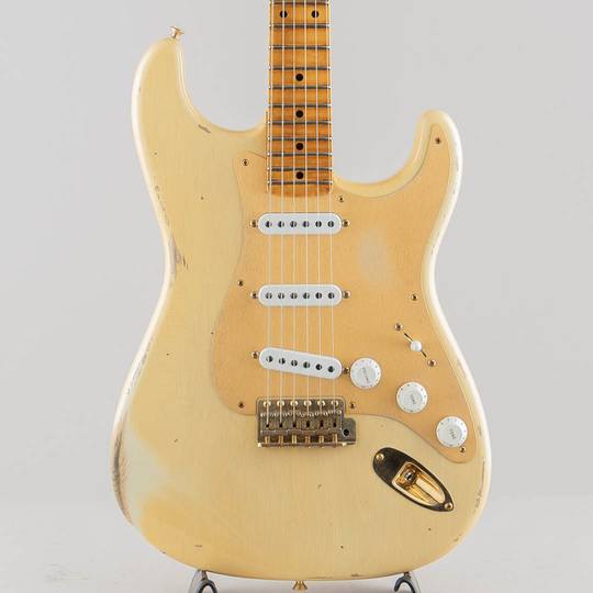 2022 Limited 1955 Bone Tone Stratocaster Gold Hardware Relic Aged Honey Blonde