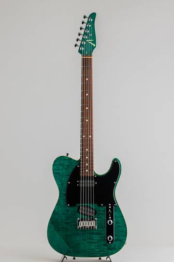 TOM ANDERSON Hollow T Classic-Drop Top Trans Teal with Binding 2008 トムアンダーソン サブ画像2