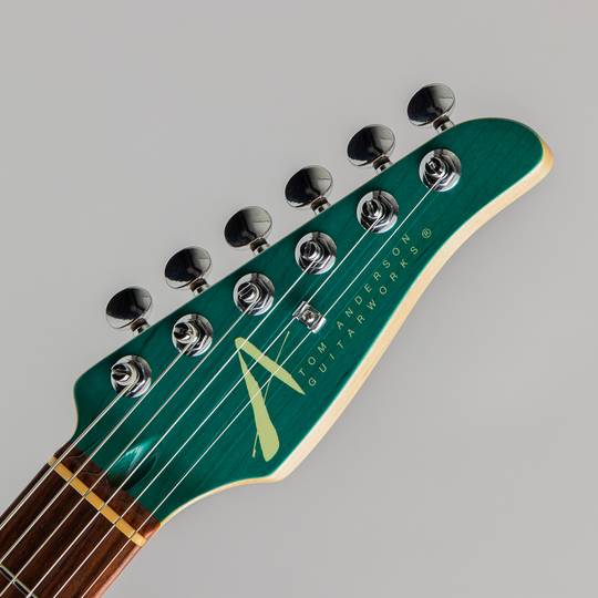 TOM ANDERSON Hollow T Classic-Drop Top Trans Teal with Binding 2008 トムアンダーソン サブ画像4