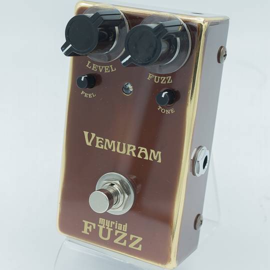 VEMURAM Custom Pedals Myriad Fuzz【サウンドメッセ出展予定商品】 ヴェムラム カスタム ペダルズ