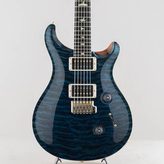 Wood Library Custom24 Quilt P/T PS Grade Blackwood Fingerboard Whale Blue 2015