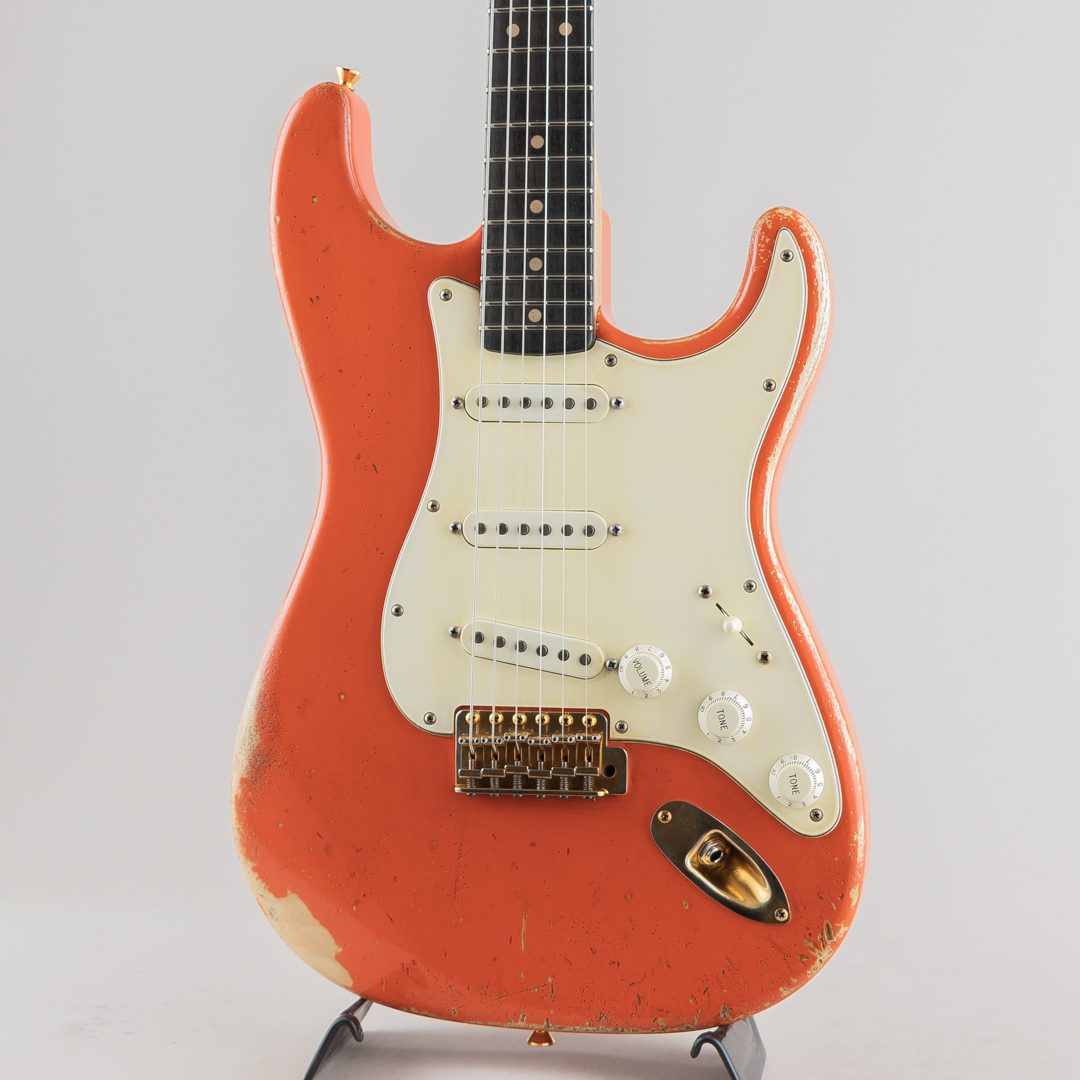 Nacho Guitars Early 60s Contour Body Fiesta Red #46023 Heavy Aging Medium C neck Ash Body ナチョ・ギターズ サブ画像8