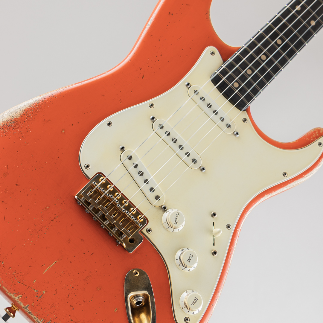Nacho Guitars Early 60s Contour Body Fiesta Red #46023 Heavy Aging Medium C neck Ash Body ナチョ・ギターズ サブ画像10