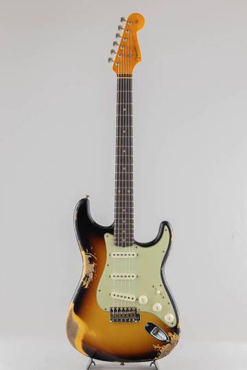 FENDER CUSTOM SHOP 2022 Custom Collection '61 Stratocaster Heavy Relic/Super Faded Aged 3-Color Sunburst フェンダーカスタムショップ サブ画像2