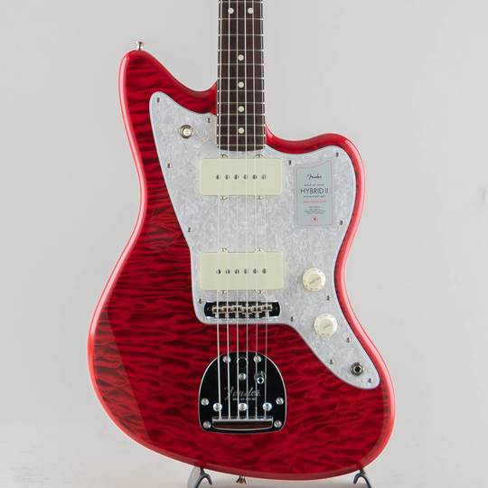 2024 Collection Made in Japan Hybrid II Jazzmaster/Quilt Red/R