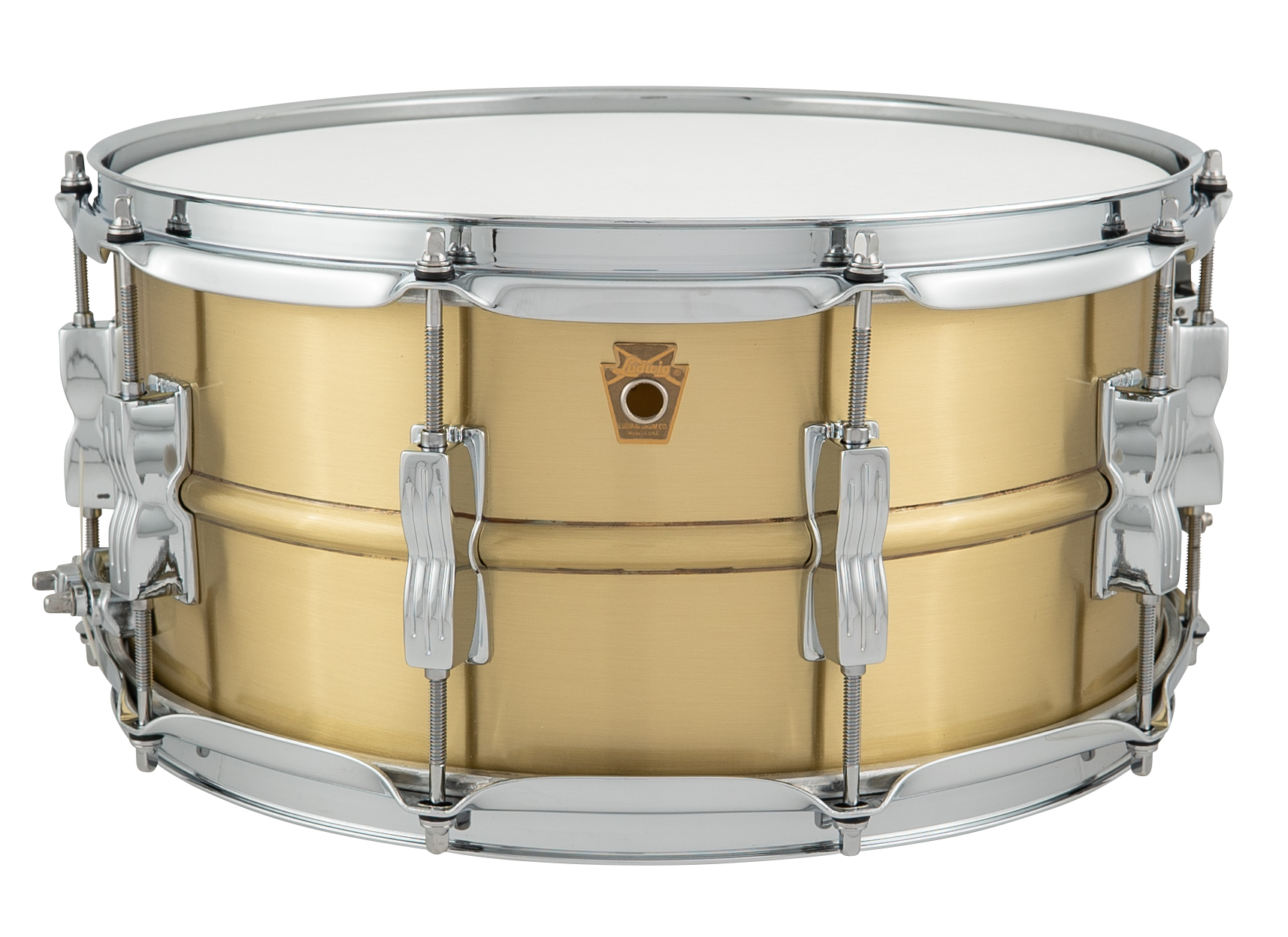 LB654B Acro Brass Snare Drum 14"×6.5" / アクロライト ブラス・スネアドラム