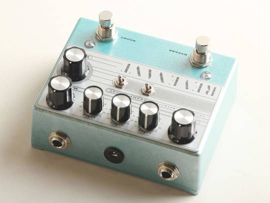 Revelation Effects REVENANT Preamp-Boost V1.2 -Teal Sparkle with Silver face plate- (Limited)【サウンドメッセ出展予 レベレーションエフェクト サブ画像2