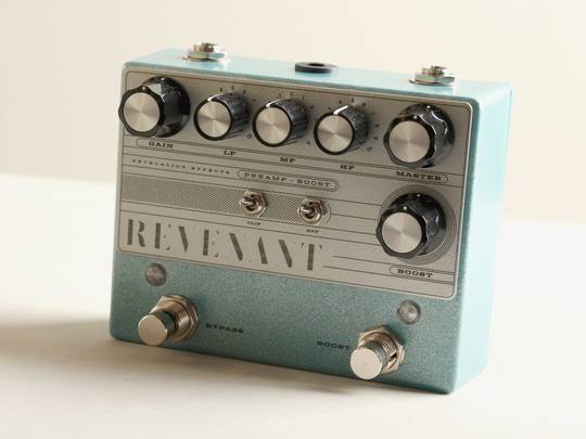 Revelation Effects REVENANT Preamp-Boost V1.2 -Teal Sparkle with Silver face plate- (Limited)【サウンドメッセ出展予 レベレーションエフェクト サブ画像3