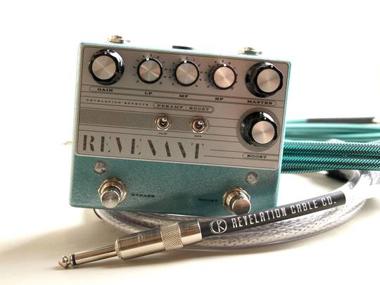 Revelation Effects REVENANT Preamp-Boost V1.2 -Teal Sparkle with Silver face plate- (Limited)【サウンドメッセ出展予 レベレーションエフェクト サブ画像6