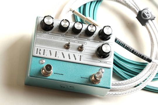 Revelation Effects REVENANT Preamp-Boost V1.2 -Teal Sparkle with Silver face plate- (Limited)【サウンドメッセ出展予 レベレーションエフェクト サブ画像7