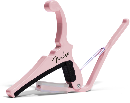 Fender x Kyser Quick-Change Electric Guitar Capo/ SHELL PINK