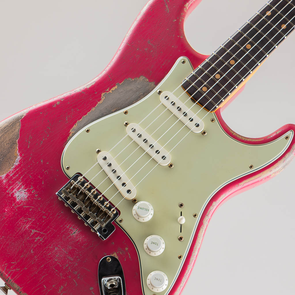 FENDER CUSTOM SHOP 1963 Stratocaster Relic/Faded Dakota Red/Greg Fessler【サウンドメッセ限定価格 1,595,000円】 フェンダーカスタムショップ サブ画像10