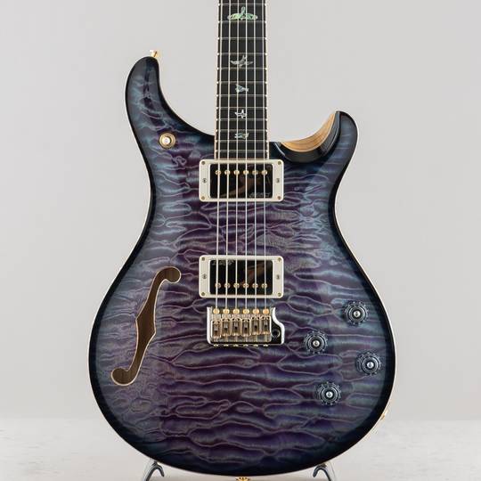 Private Stock #6412 McCarty 594 Trem Semi-hollow with f-hole Aqua Violet Smoked Burst