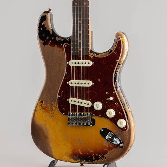 FENDER CUSTOM SHOP Limited Edition Roasted '61 Stratocaster Super Heavy Relic Aged 3-Color Sunburst 2023 フェンダーカスタムショップ サブ画像8