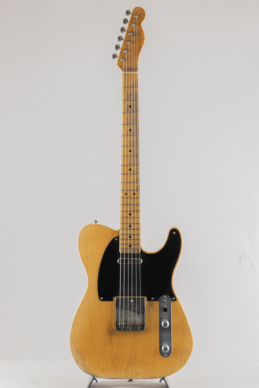 Nacho Guitars Early 50s Blackguard Butterscotch Blonde #1200 Heavy Aging Medium C Neck ナチョ・ギターズ サブ画像2
