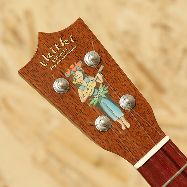 tkitki ukulele HM-T-S-E･KIYOSAKU PU付き ティキティキ・ウクレレ WinterAG21 サブ画像7