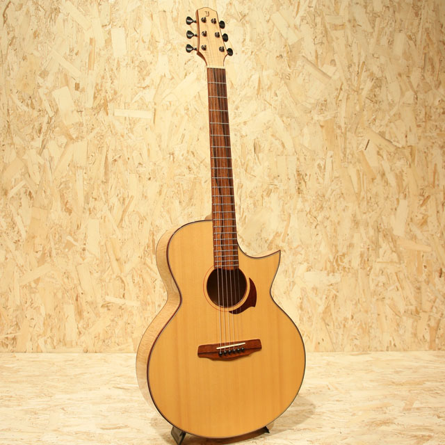 Yokoyama Guitars TJF-LMA Lutz Spruce/Flame Maple 横山ギター サブ画像2