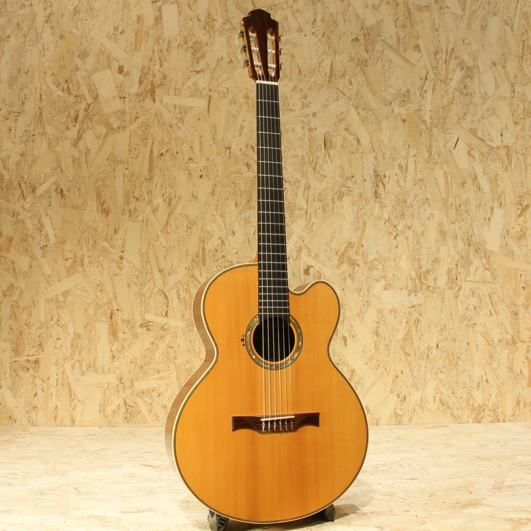 Acoustic Guitar Sanctuary JNJ Silver Custom Nylon アコースティックギターサンクチュアリー サブ画像2