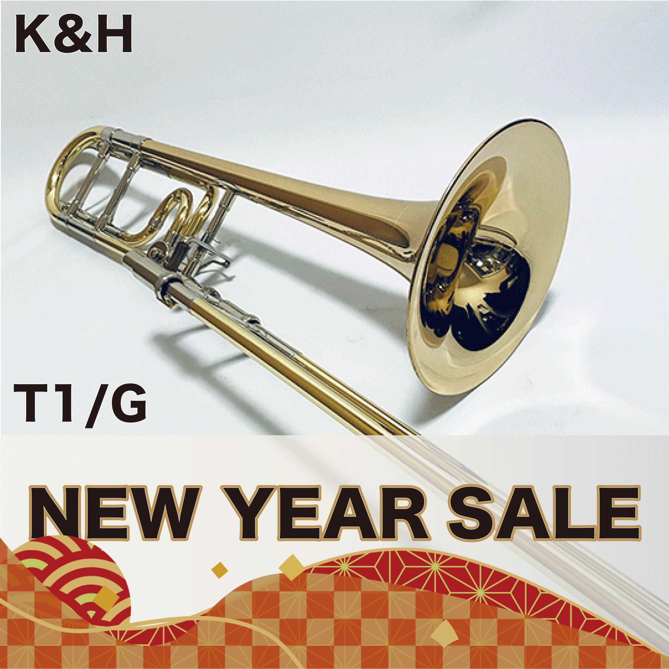 キューンル＆ホイヤー　テナーバストロンボーン　T1/G Kühnl&Hoyer Standard Series