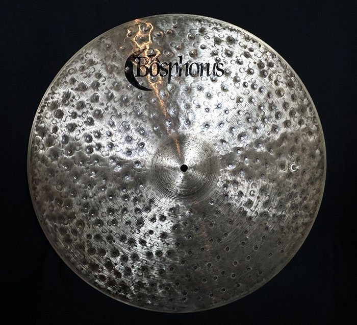 【トルコシンバルツアー選定品】Proto type! Pre Aged 22" Brashed High Bell Ride 2,456g 