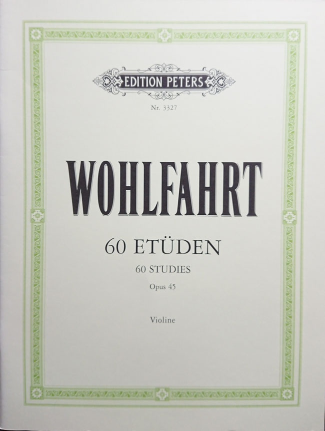 ウォルファールト / 60の練習曲　（ジット校訂）（ヴァイオリン洋書）