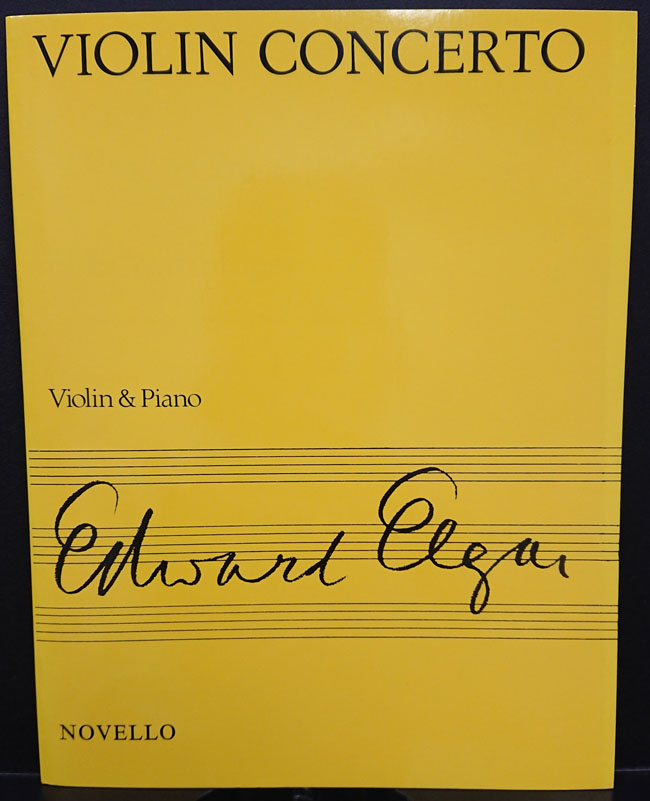 エルガー / バイオリン協奏曲 ロ短調 Op.61（ヴァイオリン洋書）