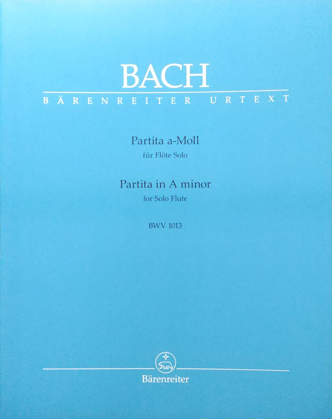 バッハ / パルティータ イ短調 無伴奏フルートのための BWV 1013 (フルート洋書)