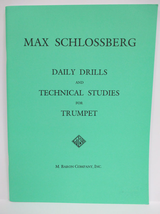 その他 シュロルバーグ/日課練習と技術的練習曲(トランペット洋書) その他 マックス　シュロスバーグ