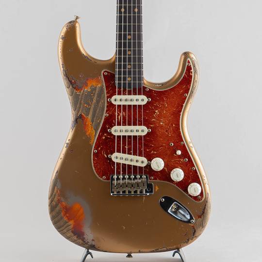 MBS 1962 Stratocaster Heavy Relic/Shoreline Gold over 3-Color Sunburst by Levi Perry