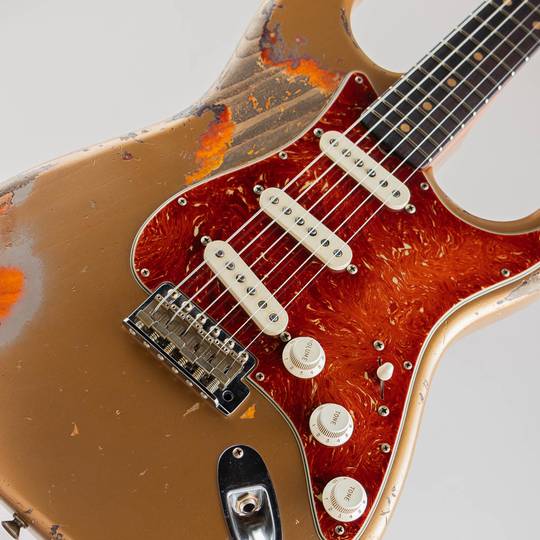 FENDER CUSTOM SHOP MBS 1962 Stratocaster Heavy Relic/Shoreline Gold over 3-Color Sunburst by Levi Perry フェンダーカスタムショップ サブ画像10