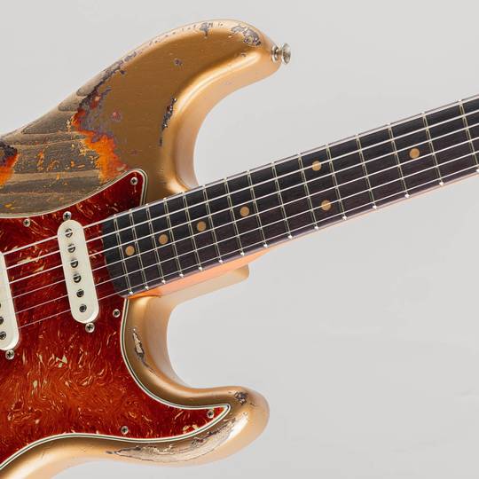 FENDER CUSTOM SHOP MBS 1962 Stratocaster Heavy Relic/Shoreline Gold over 3-Color Sunburst by Levi Perry フェンダーカスタムショップ サブ画像11