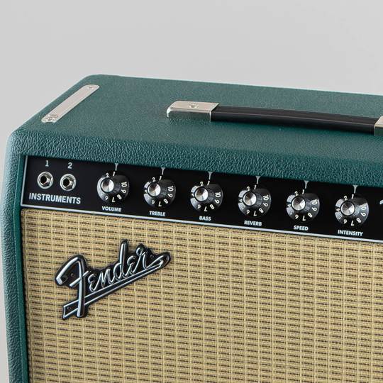 FENDER '65 Princeton Reverb G1265 British Racing Green Wheat Factory Special Run 100V JP フェンダー サブ画像2