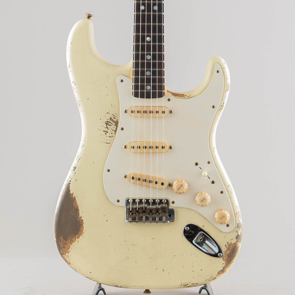 MBS 1965 Stratocaster Heavy Relic/Vintage White by Austin MacNutt【AM0152】