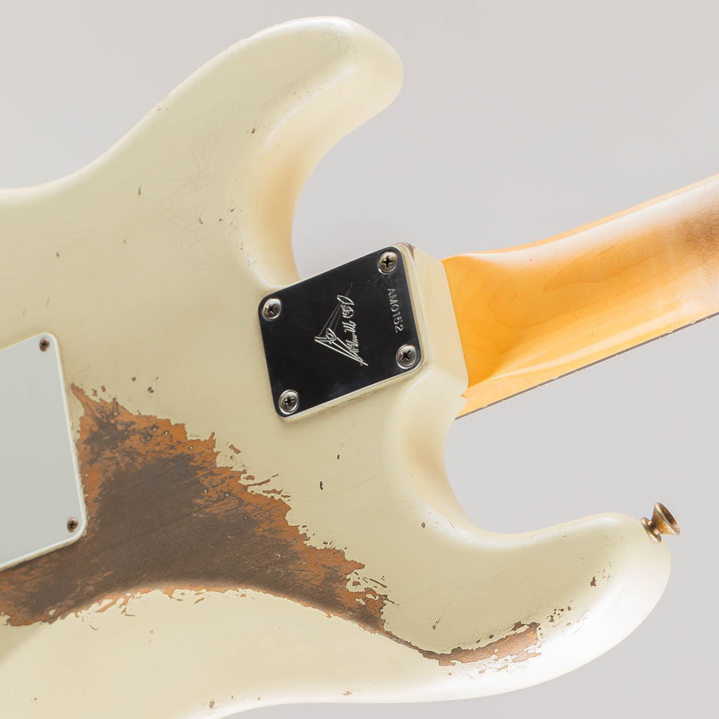 FENDER CUSTOM SHOP MBS 1965 Stratocaster Heavy Relic/Vintage White by Austin MacNutt【AM0152】 フェンダーカスタムショップ サブ画像12