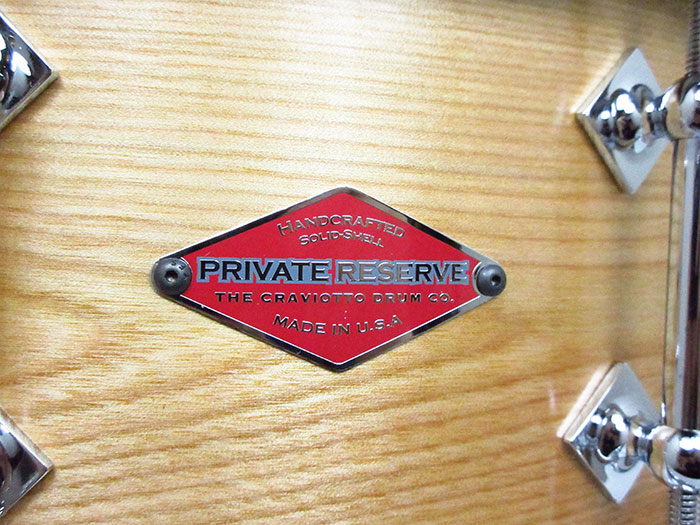 Craviotto Private Reserve Red Birch Solid Shell 14×5.5 クラビオット サブ画像1
