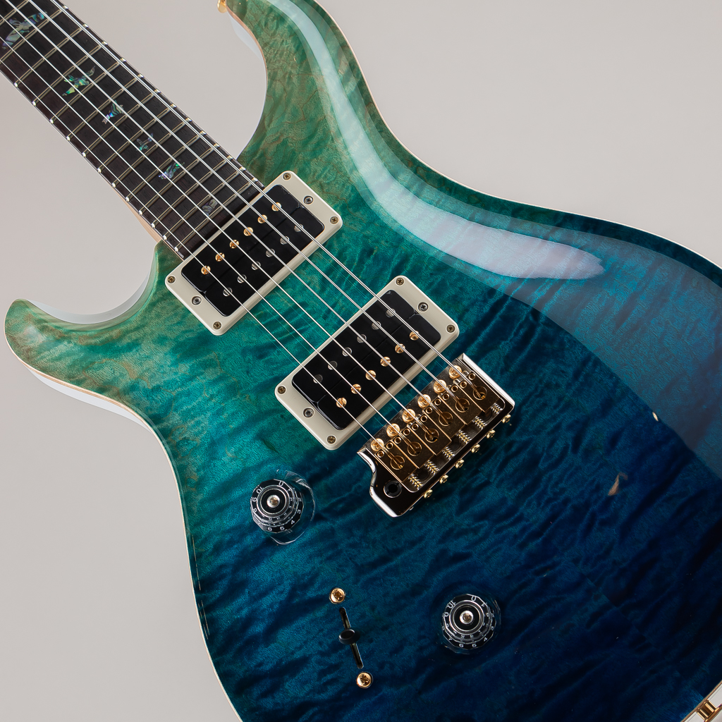 Paul Reed Smith Wood Library Custom 24 Lefty 10Top Quilt Custom Color(Blue Fade Top/White Back) ポールリードスミス サブ画像10