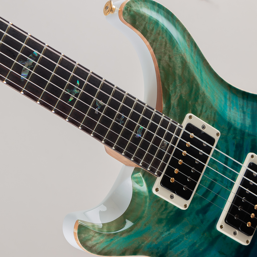 Paul Reed Smith Wood Library Custom 24 Lefty 10Top Quilt Custom Color(Blue Fade Top/White Back) ポールリードスミス サブ画像11