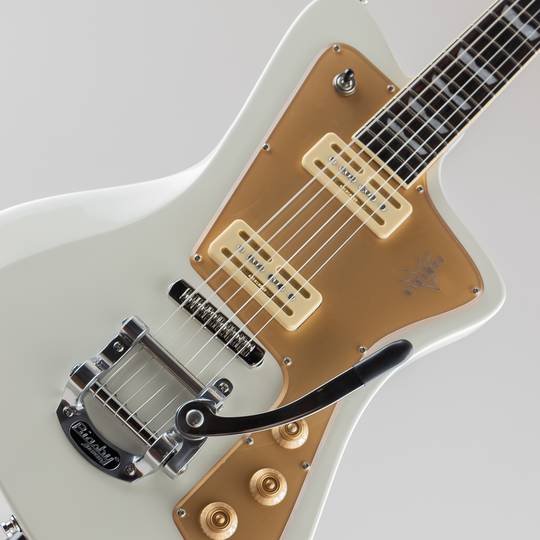 Baum Guitars Wingman Limited Drop with Bigsby Vintage White サブ画像10