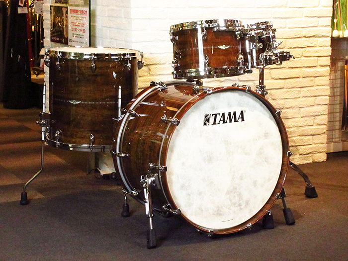 STAR Bubinga Drum Kits NTI 22" 10" 12" 16" / Natural Indian Laurel