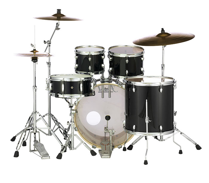 Pearl 【送料無料】EXX725S/CN EXPORT SERIES #31 ジェットブラック シンバル付きセット (スタンダードサイズ) パール サブ画像1