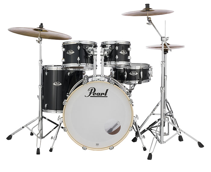 Pearl 【送料無料】EXX725S/CN EXPORT SERIES #31 ジェットブラック シンバル付きセット (スタンダードサイズ) パール サブ画像3