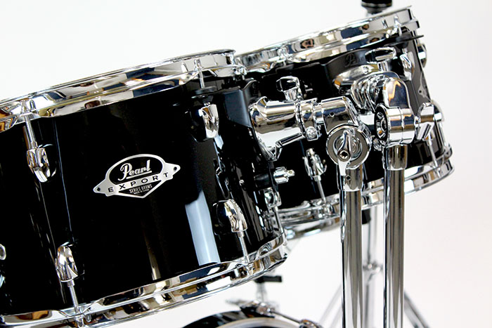 Pearl 【送料無料】EXX725S/CN EXPORT SERIES #31 ジェットブラック シンバル付きセット (スタンダードサイズ) パール サブ画像4