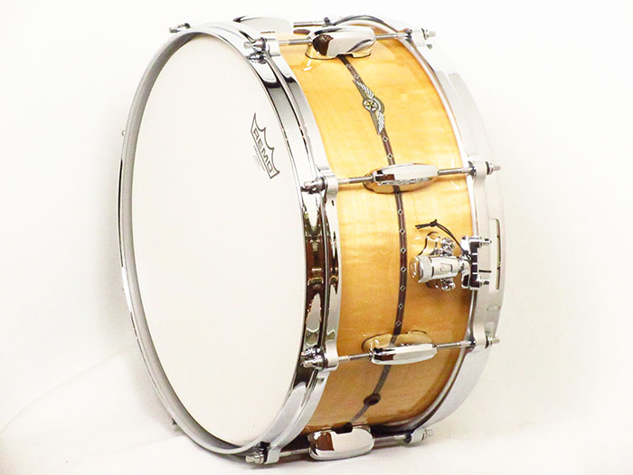TAMA TMS1465S GCM Star Maple Snare / Gloss Natural Curly Maple タマ サブ画像7