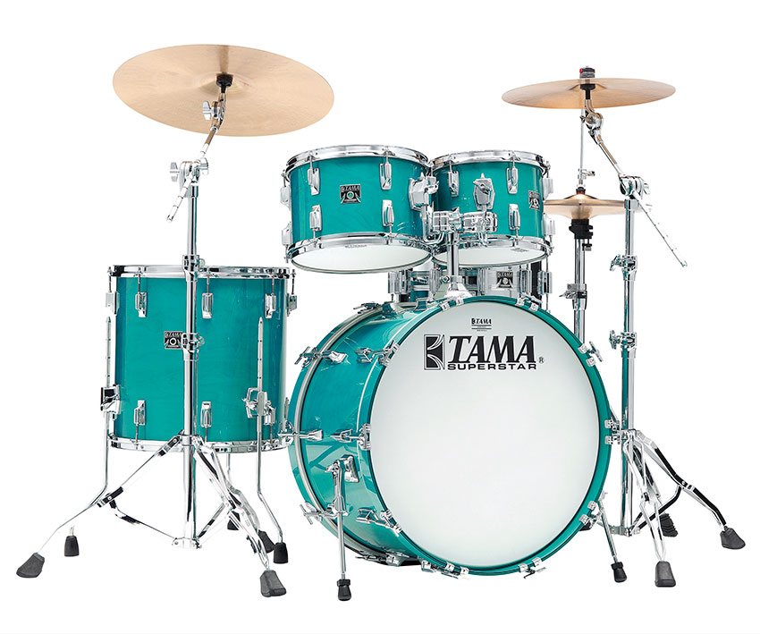 TAMA SU42RS-AQM / 50th LIMITED SUPERSTAR REISSUE 4pcs Shell Kit 