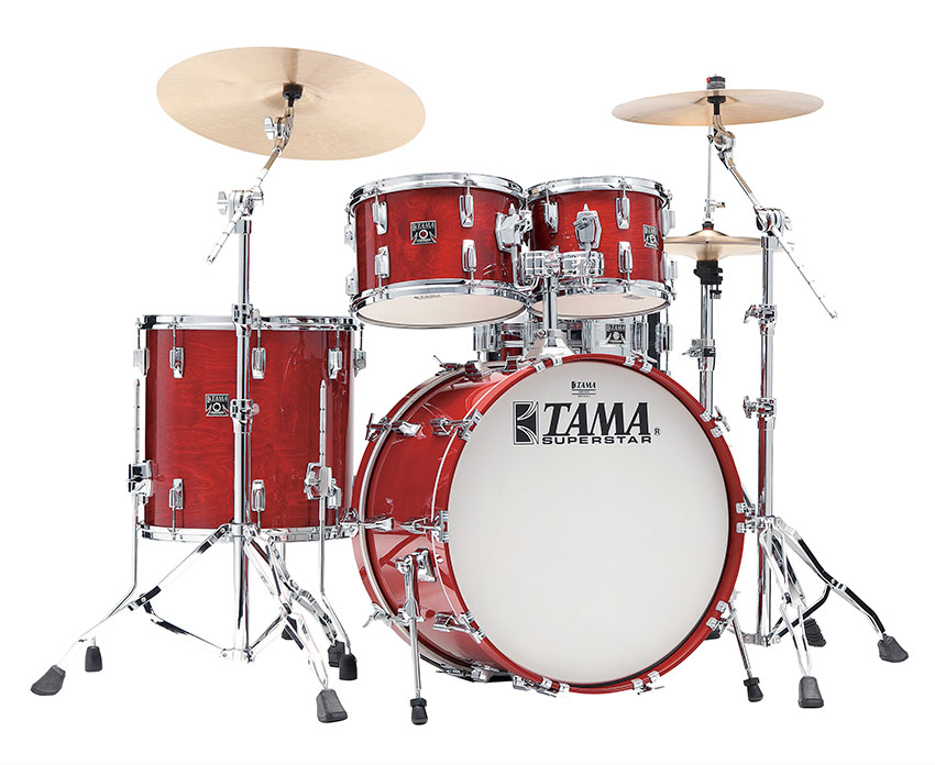 TAMA SU42RS-CHW / 50th LIMITED SUPERSTAR REISSUE 4pcs Shell Kit Cherry Wine タマ