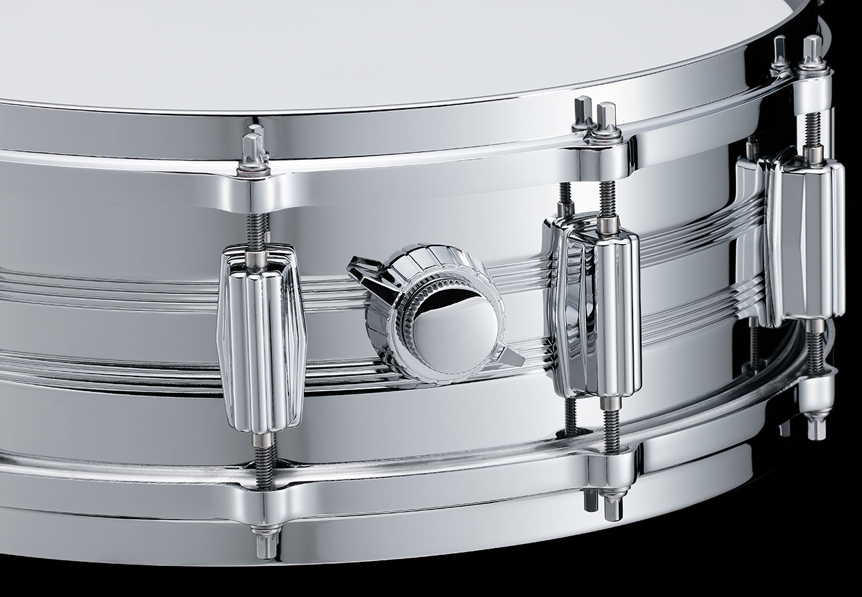 TAMA 8055 LIMITED Mastercraft Snare Drum Steel 14”×5” タマ サブ画像2