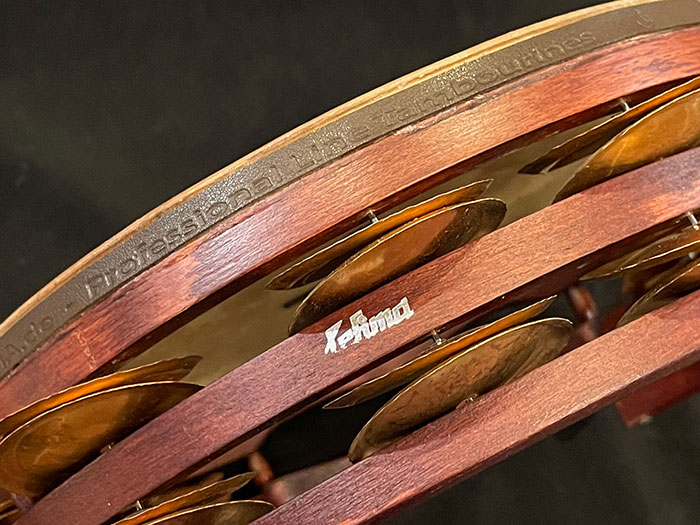Lefima KT-018-0010-200D / 10 W-Bronze Professional Tambourine レフィーマ サブ画像4