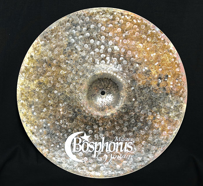 BOSPHORUS 【トルコシンバルツアー選定品】Master Vintage Series 18 Crash 1,301g ボスフォラス サブ画像3