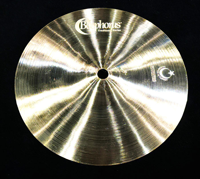 【トルコシンバルツアー選定品】Traditional Series 8" Splash 117g